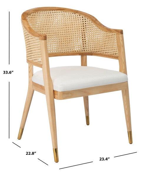 Safavieh Rogue Natural Rattan Dining Chair