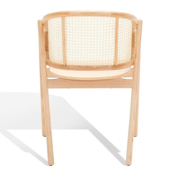 Safavieh Emmy Natural Rattan Back Dining Chair