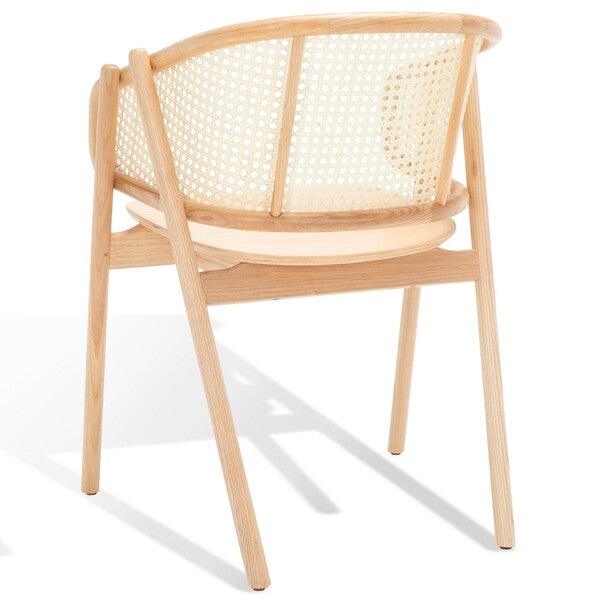 Safavieh Emmy Natural Rattan Back Dining Chair