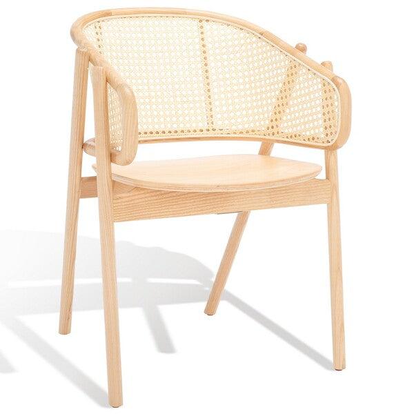 Safavieh Emmy Natural Rattan Back Dining Chair