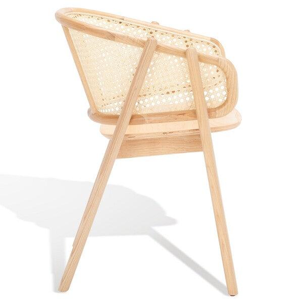 Safavieh Emmy Natural Rattan Back Dining Chair