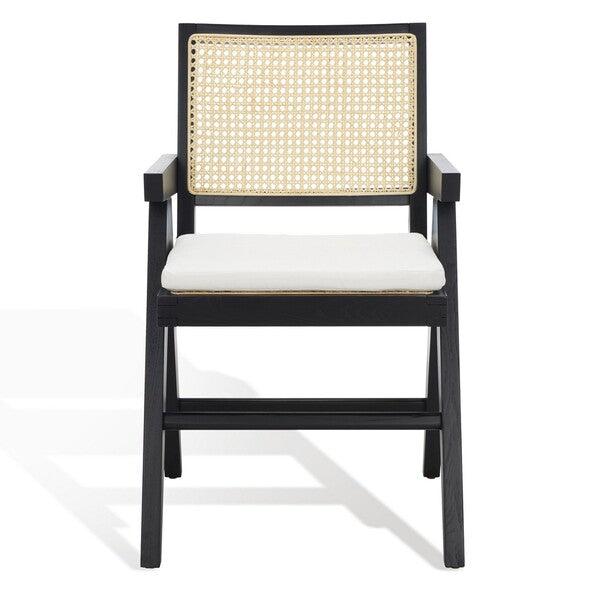 Safavieh Colette Black-Natural Rattan Armchair