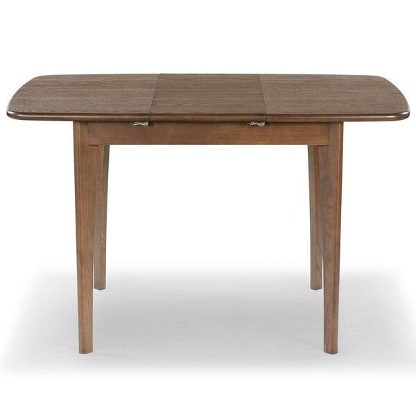 Safavieh Barbossa Extendable Dining Table in Walnut