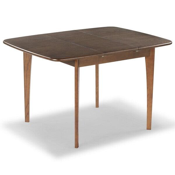 Safavieh Barbossa Extendable Dining Table in Walnut