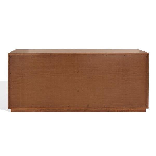 Safavieh Patty Walnut 6-Drawer Dresser