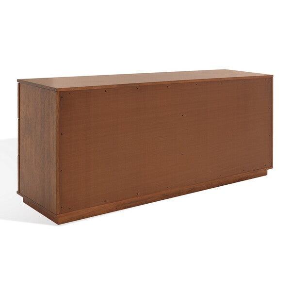 Safavieh Patty Walnut 6-Drawer Dresser