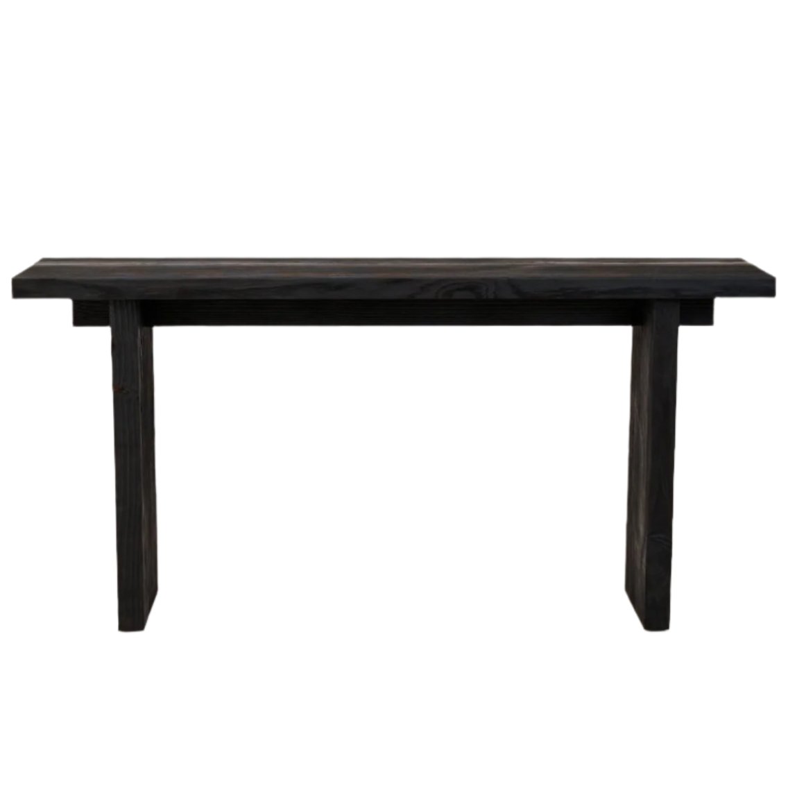 Shou Sugi Ban Entry Console