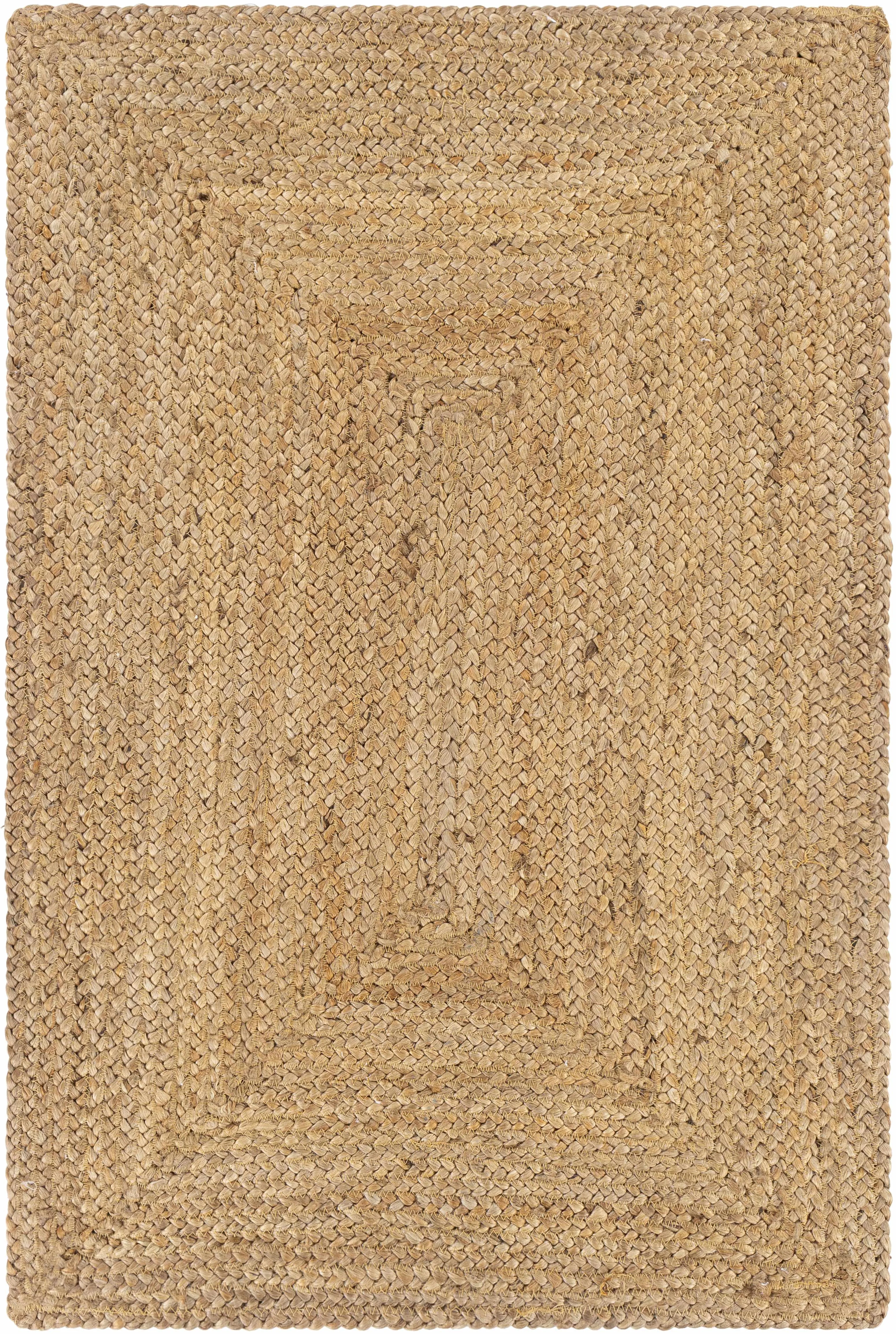 Shippagan Tan Jute Braided Rug