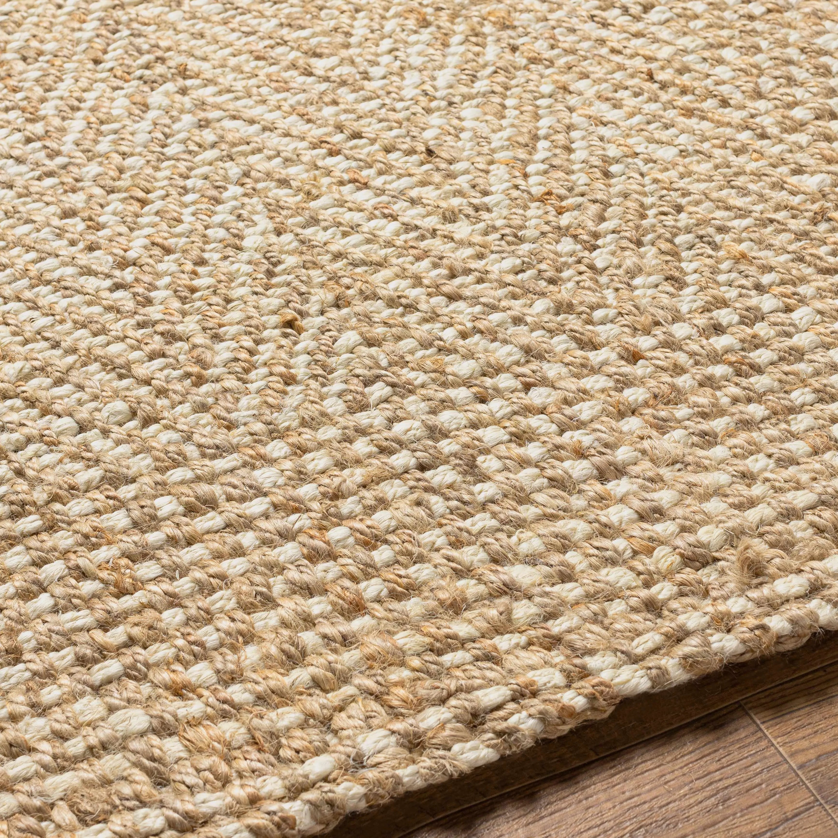 Dinah Natural Textured Jute Rug