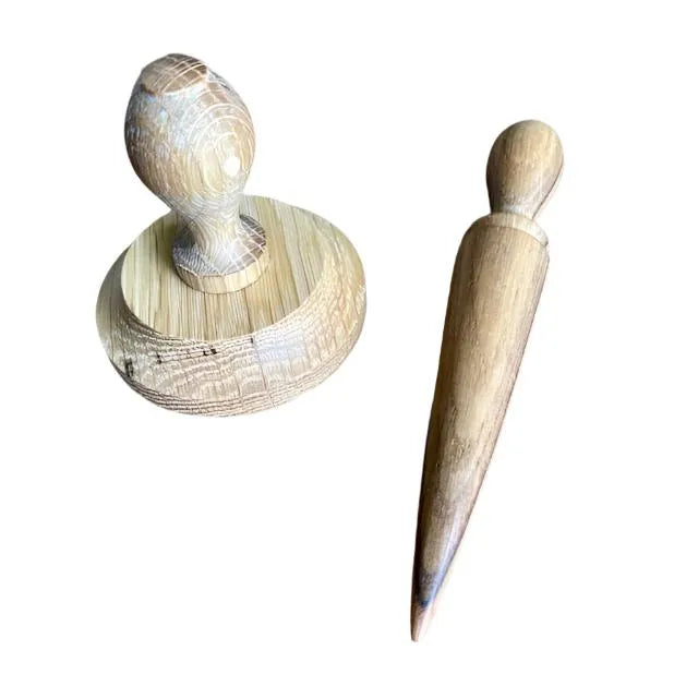 Small Dibbler & Pot Tamper Set