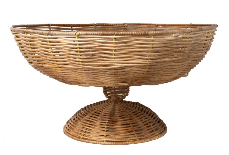 Wicker Centerpiece Bowl