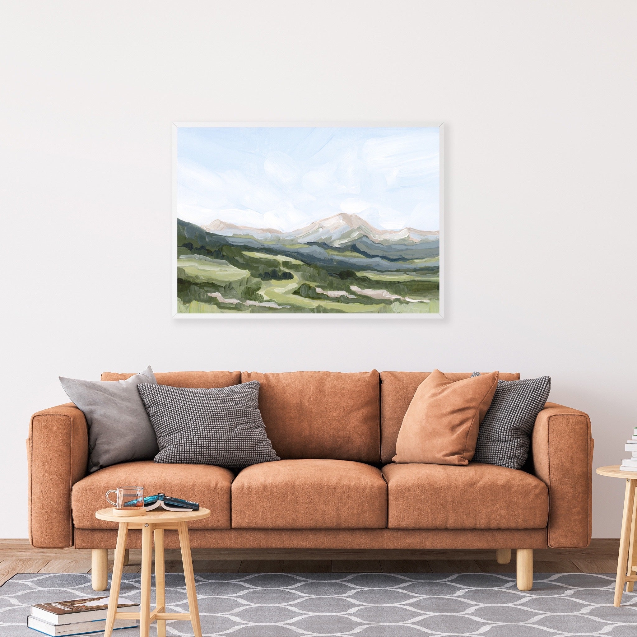 "Snowmass in Spring" Art Print