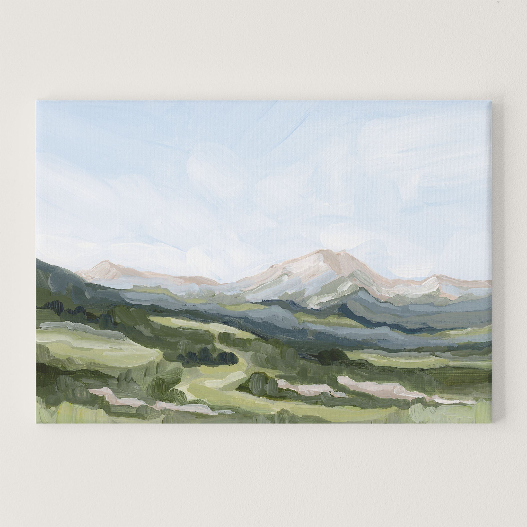 "Snowmass in Spring" Art Print