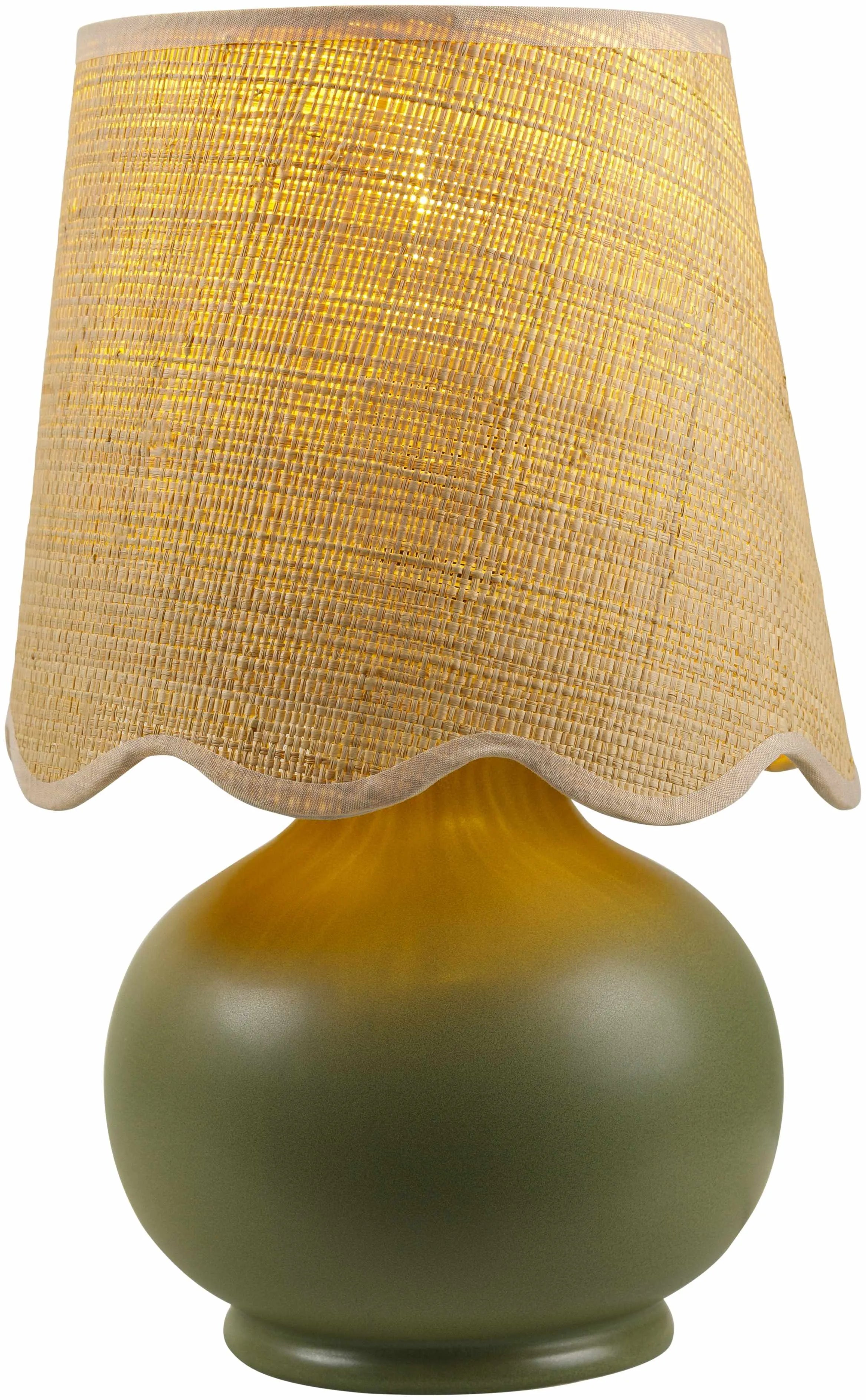 Theisseil Green Table Lamp