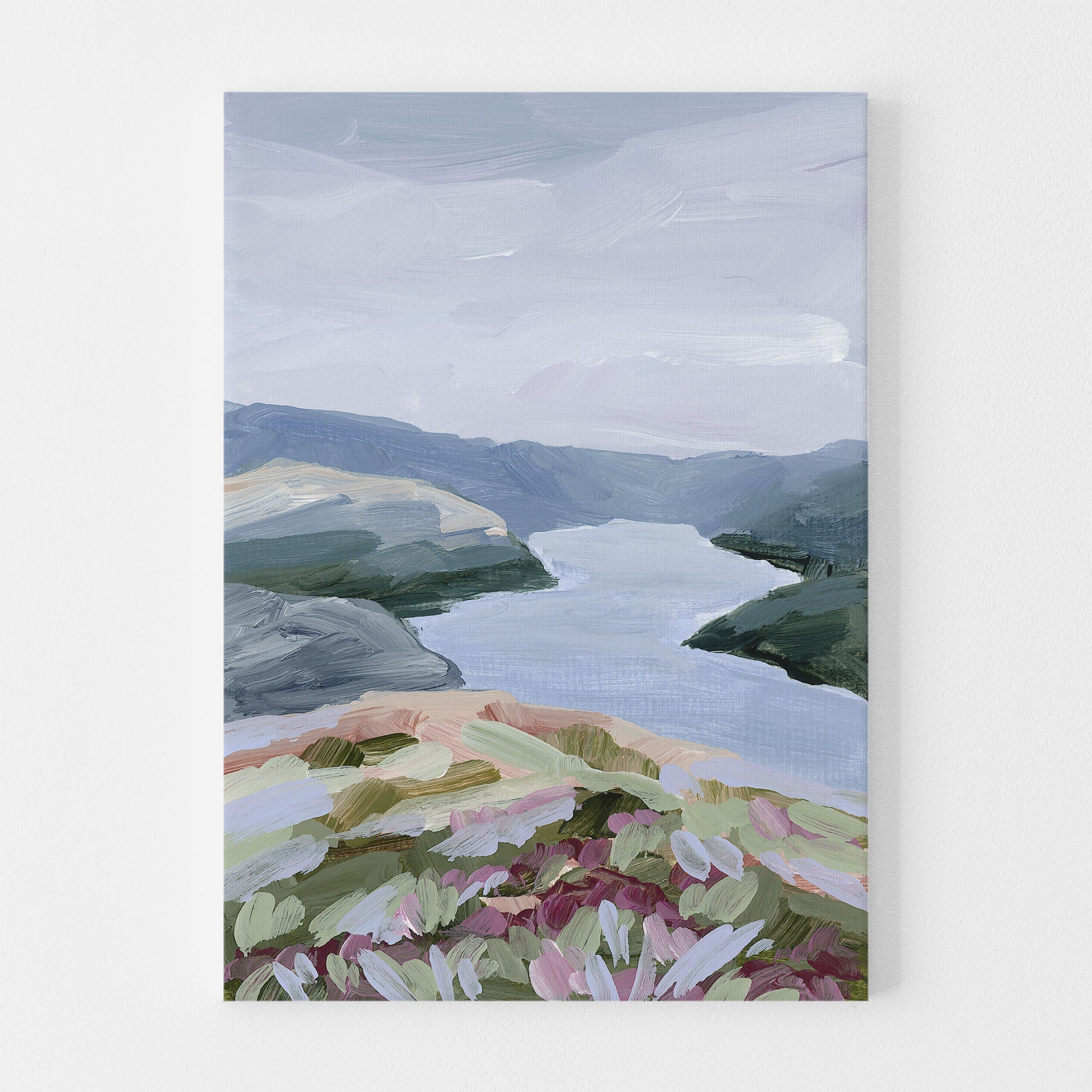 "Stop at the Fjord" Art Print