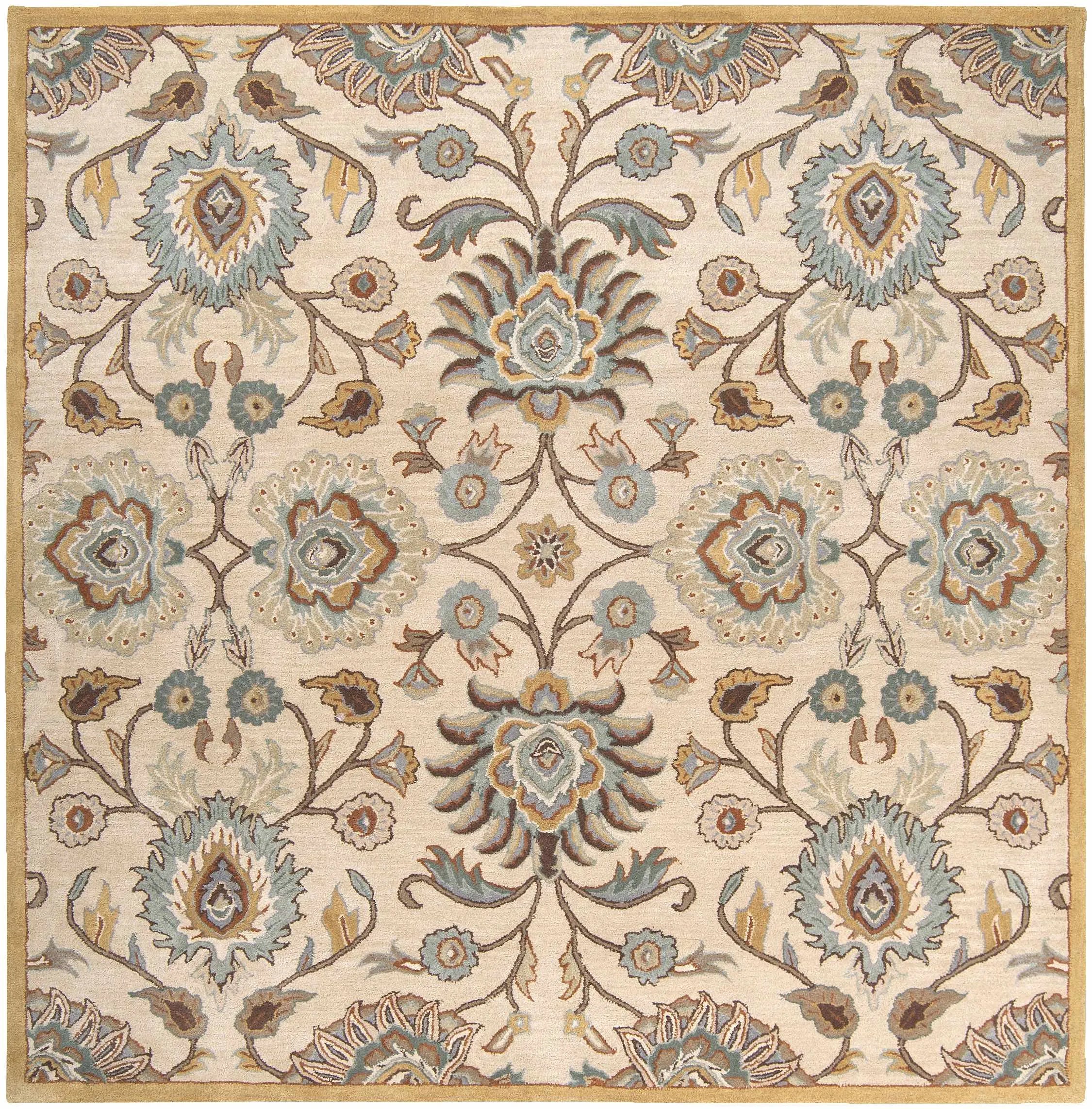 Conesus Hand Tufted Tan 1012 Wool Rug