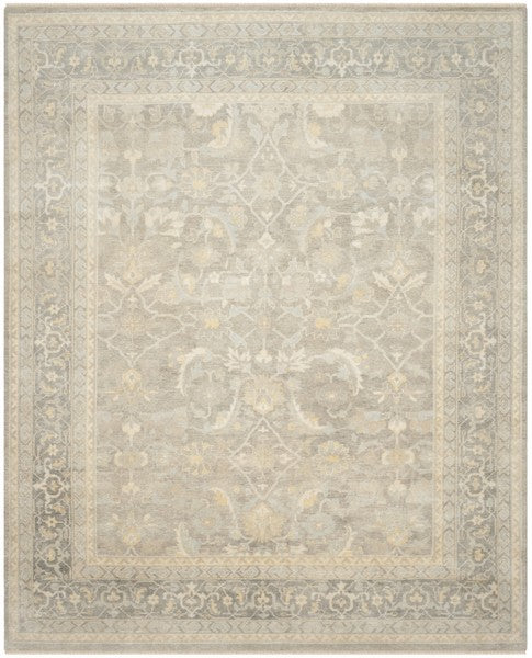 Sultanabad Wool Rug in Gray