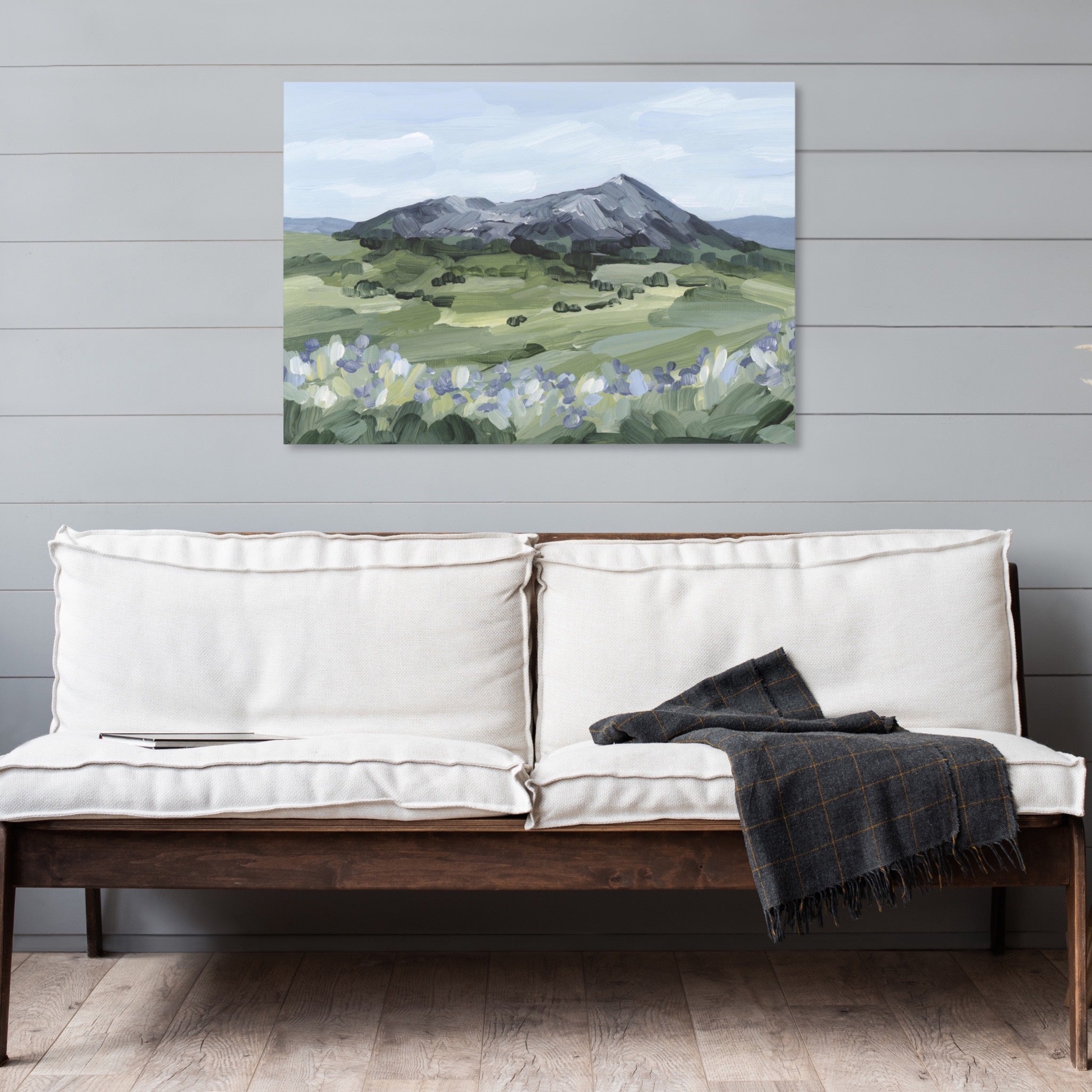 "Summer Mountain" Art Print