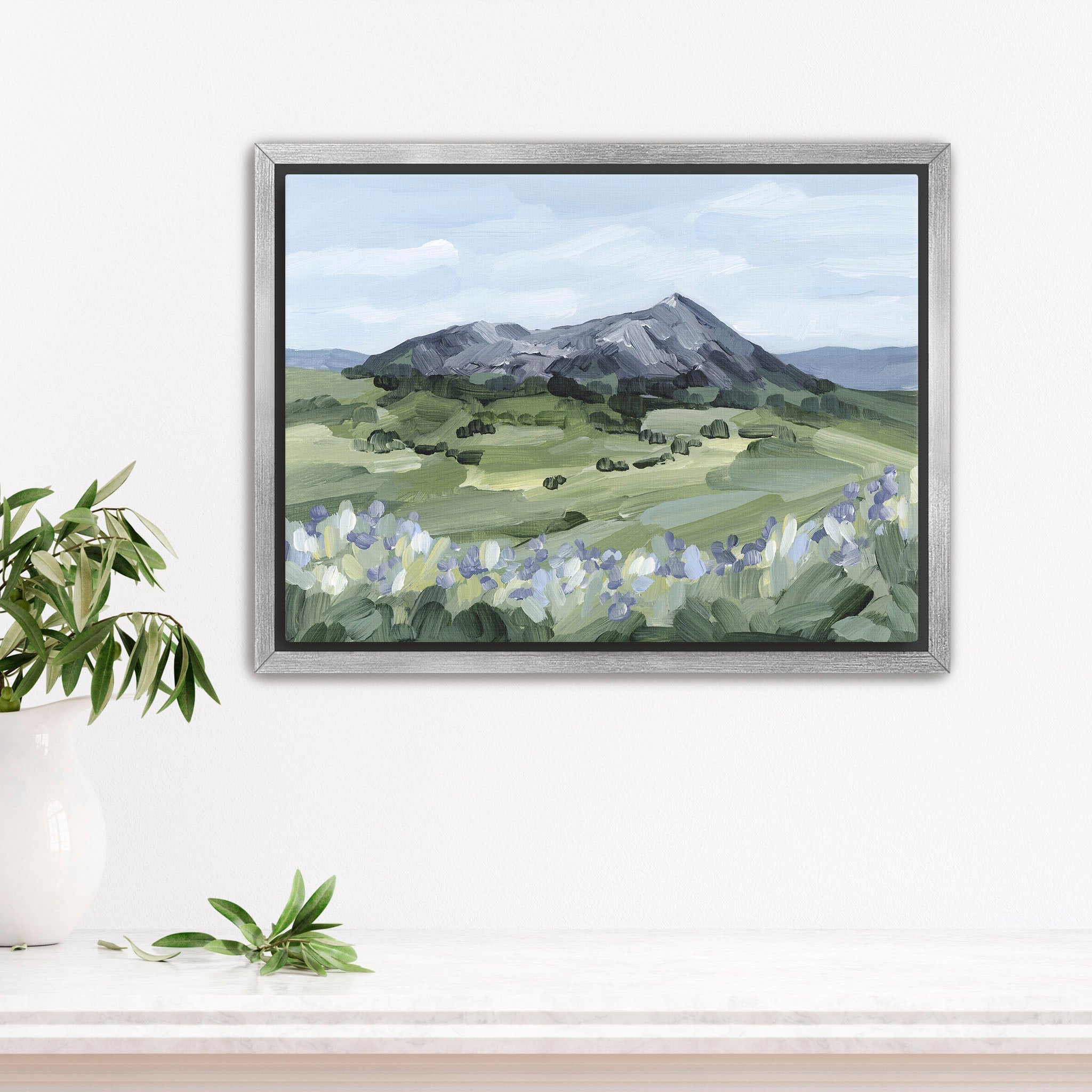 "Summer Mountain" Art Print