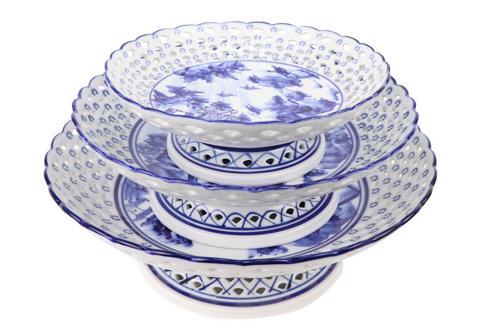 Pierced Footed Dish