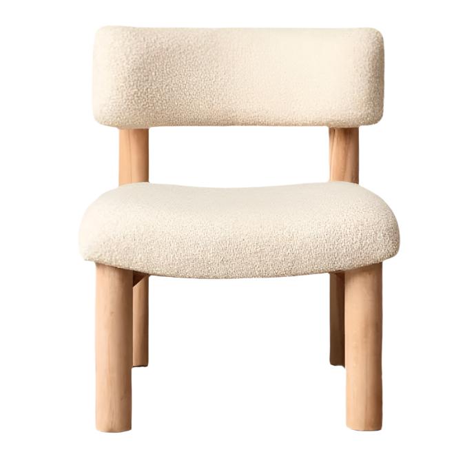 Teddy Accent Chair - Column Legs