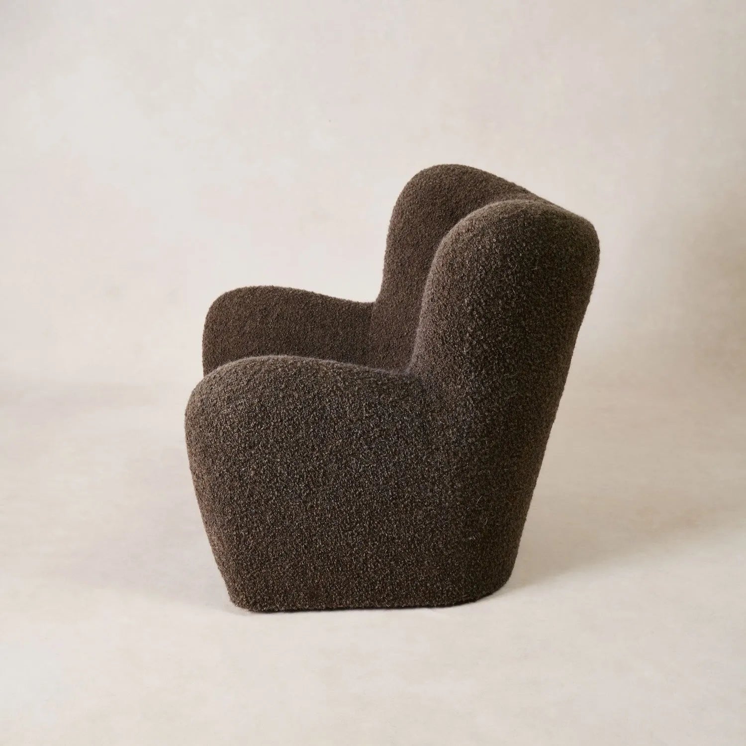 Papa Teddy Chair - Mocha Boucle