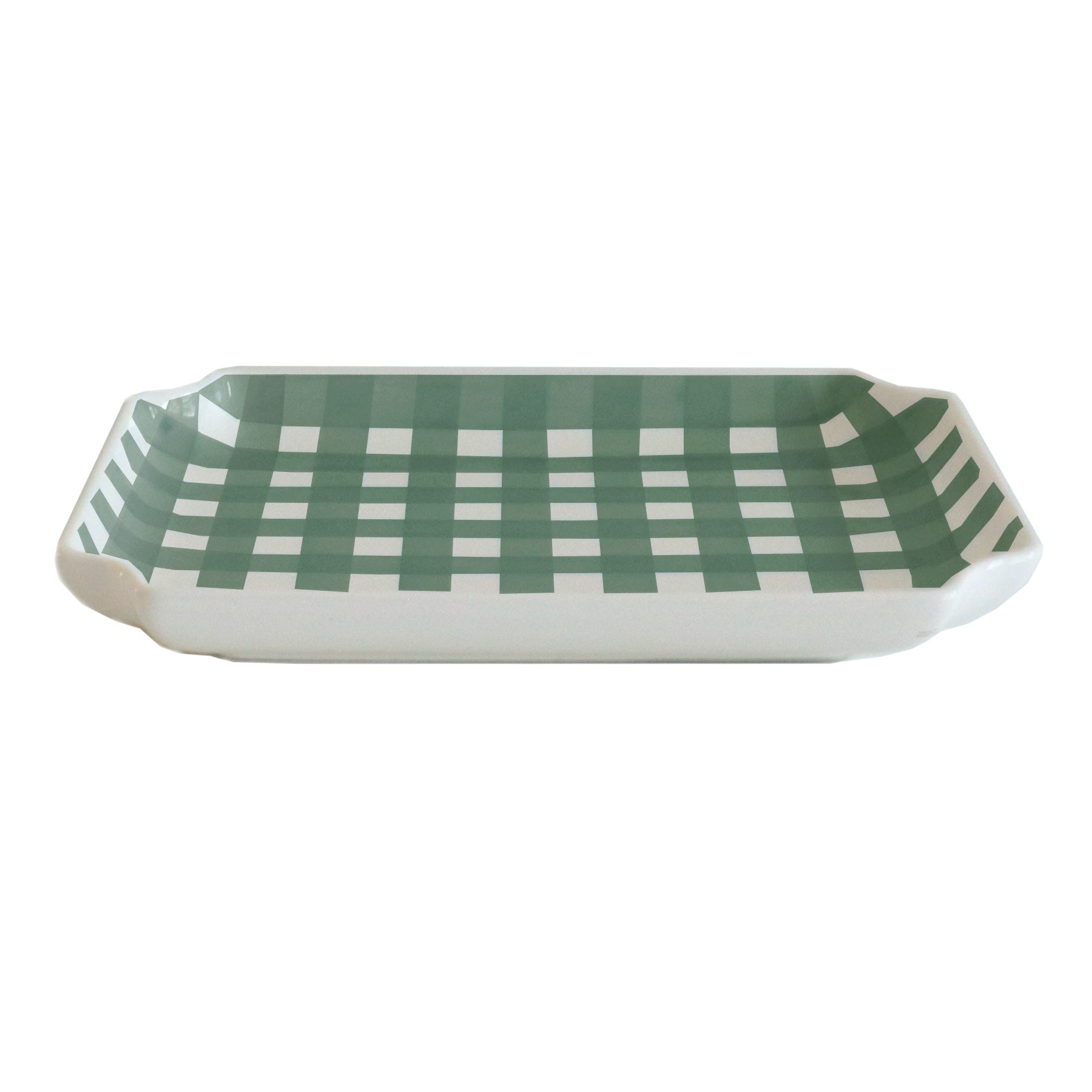 Gingham Trays