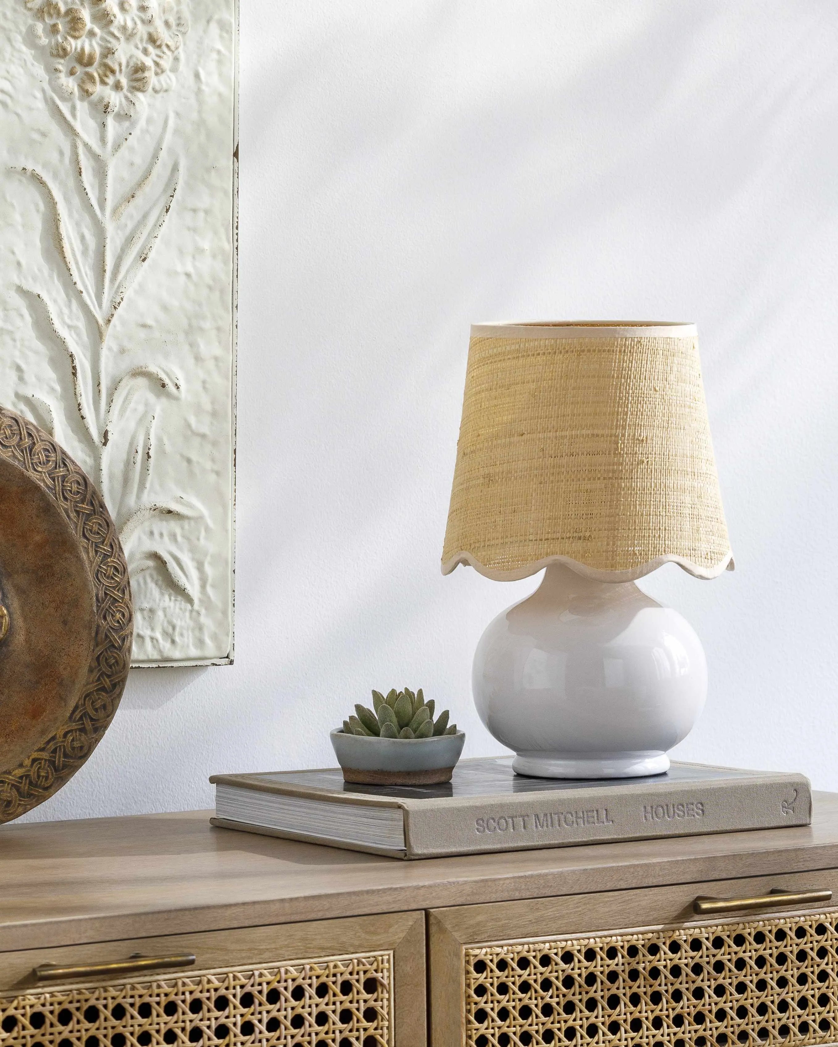 Theisseil Beige Table Lamp