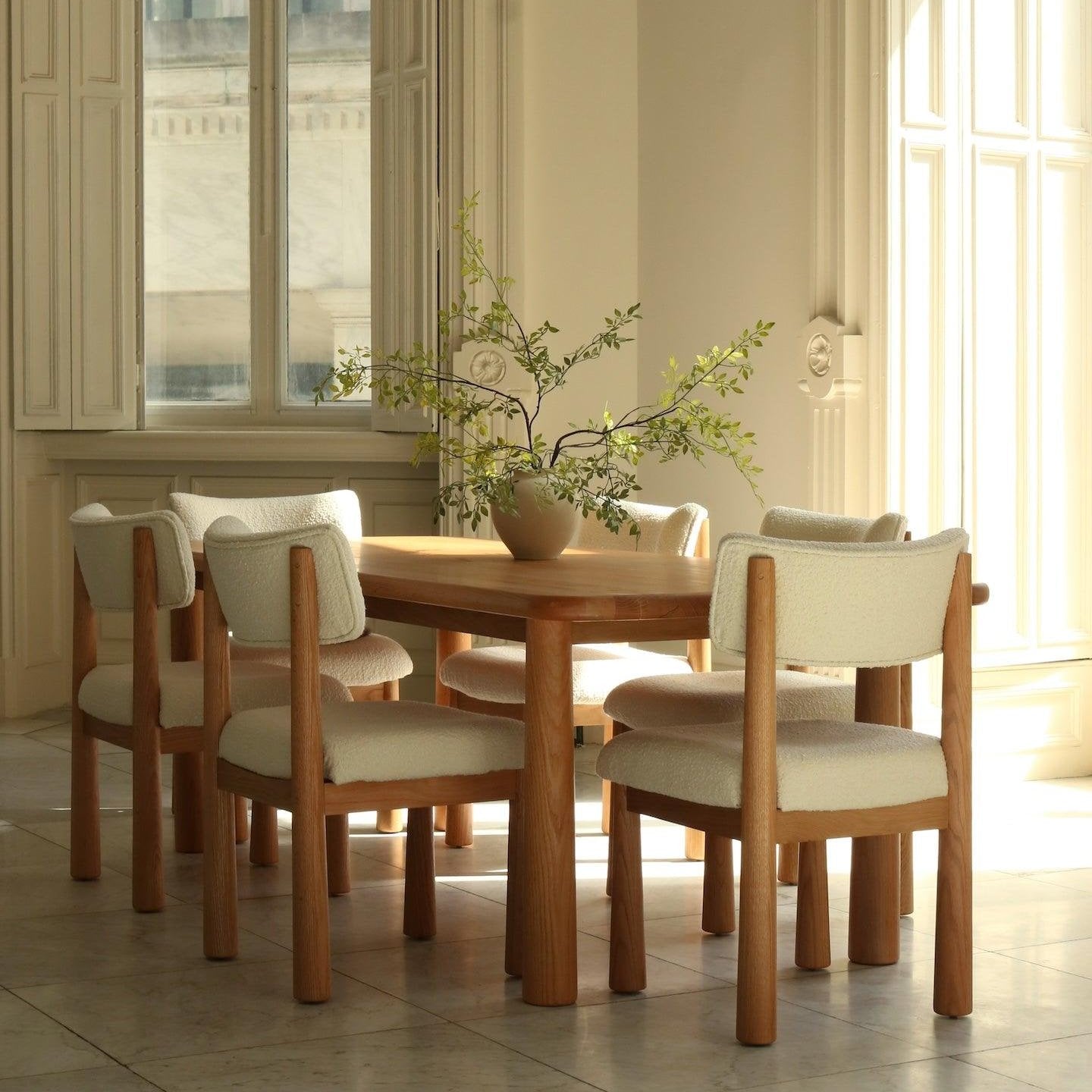 Topa Topa Rectangular Dining Table - White Oak