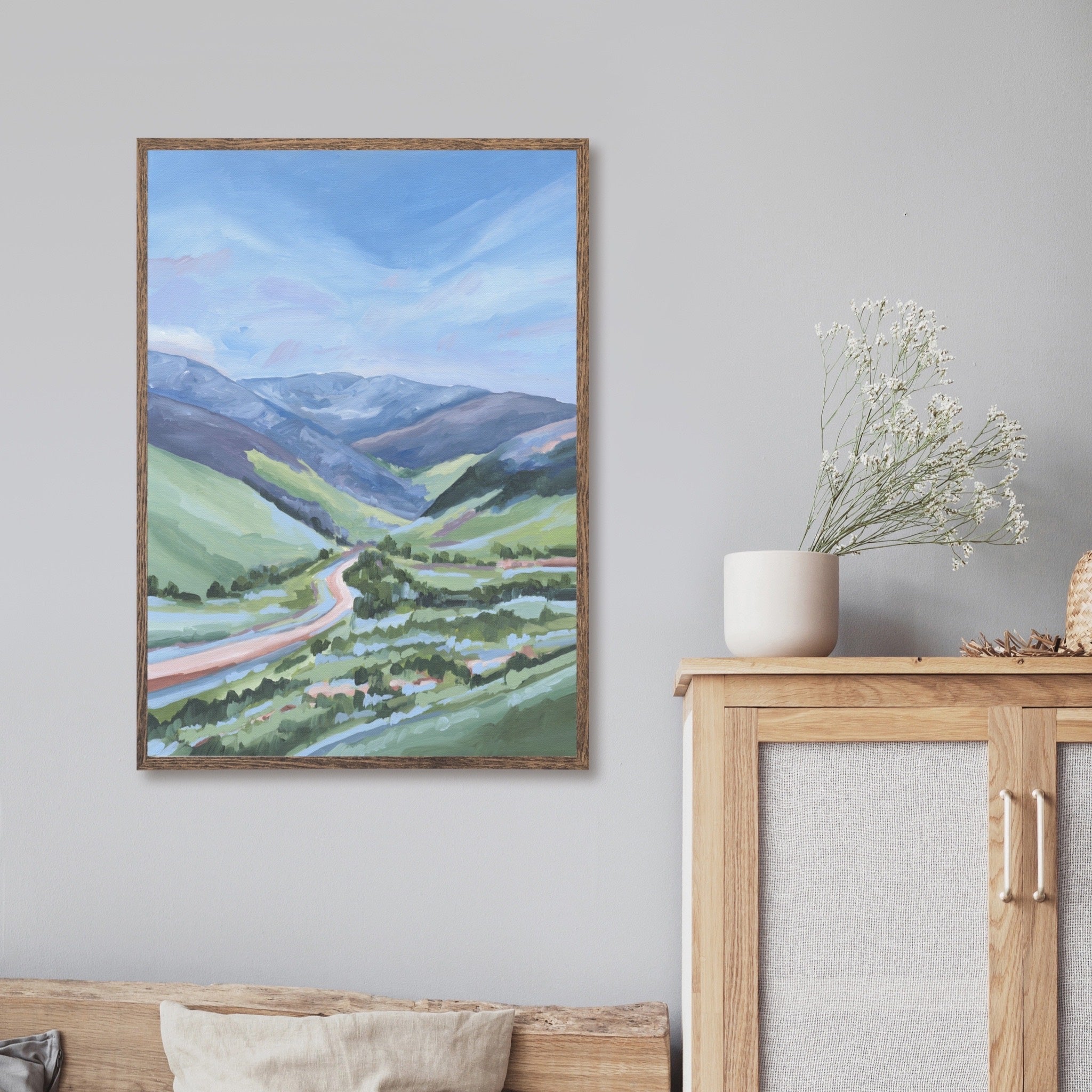 "Vail Valley" Art Print