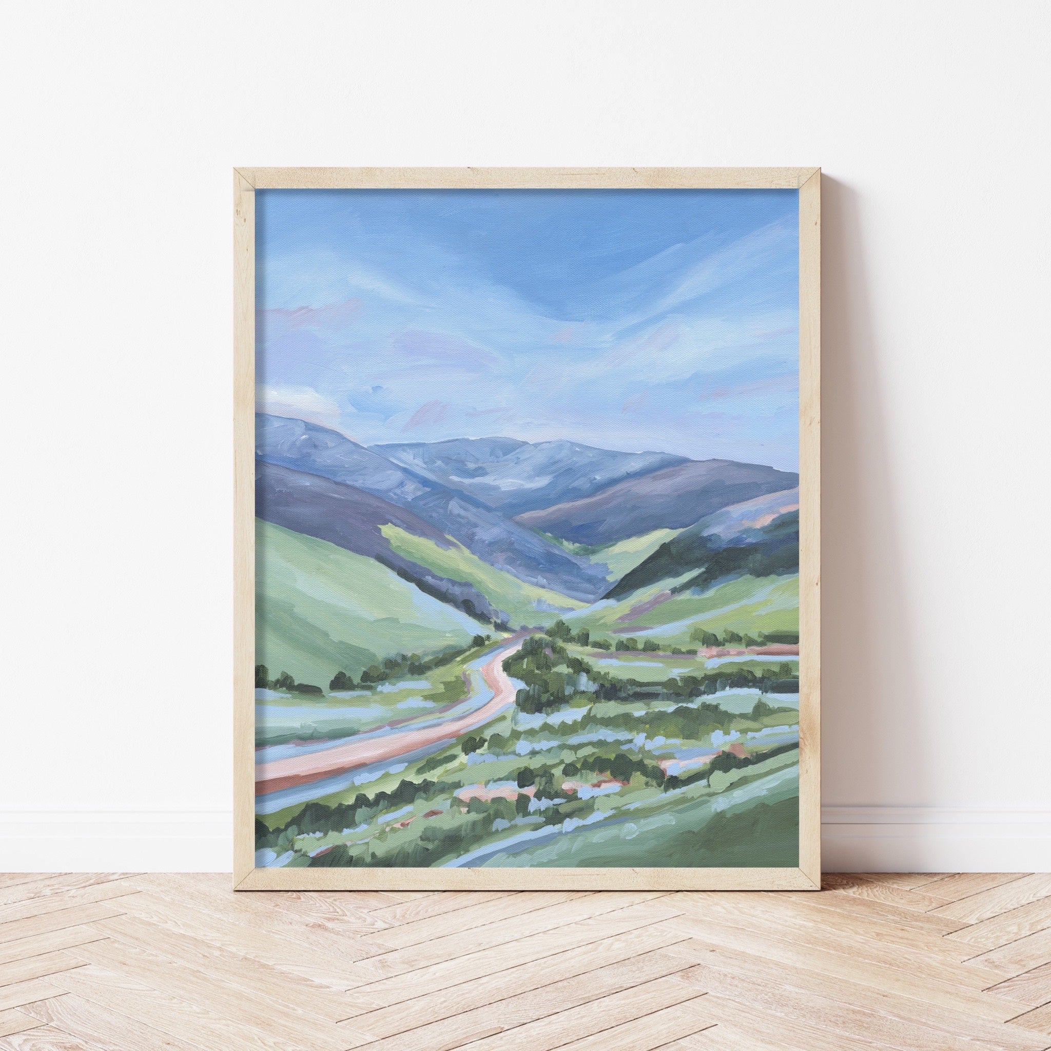 "Vail Valley" Art Print