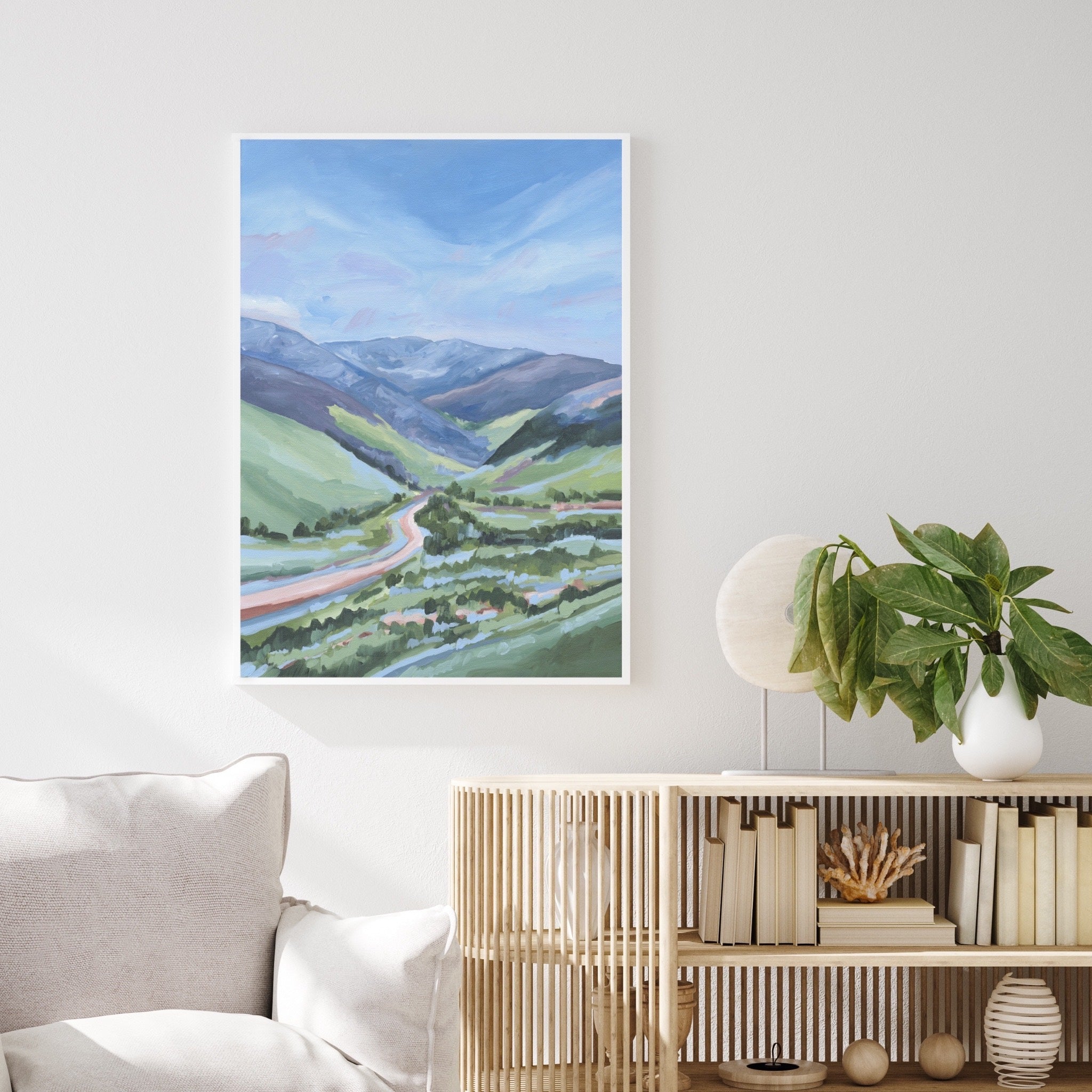 "Vail Valley" Art Print