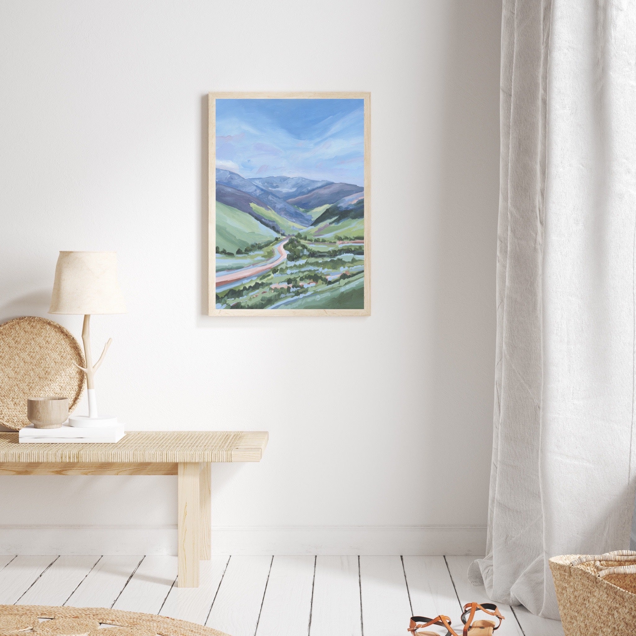 "Vail Valley" Art Print