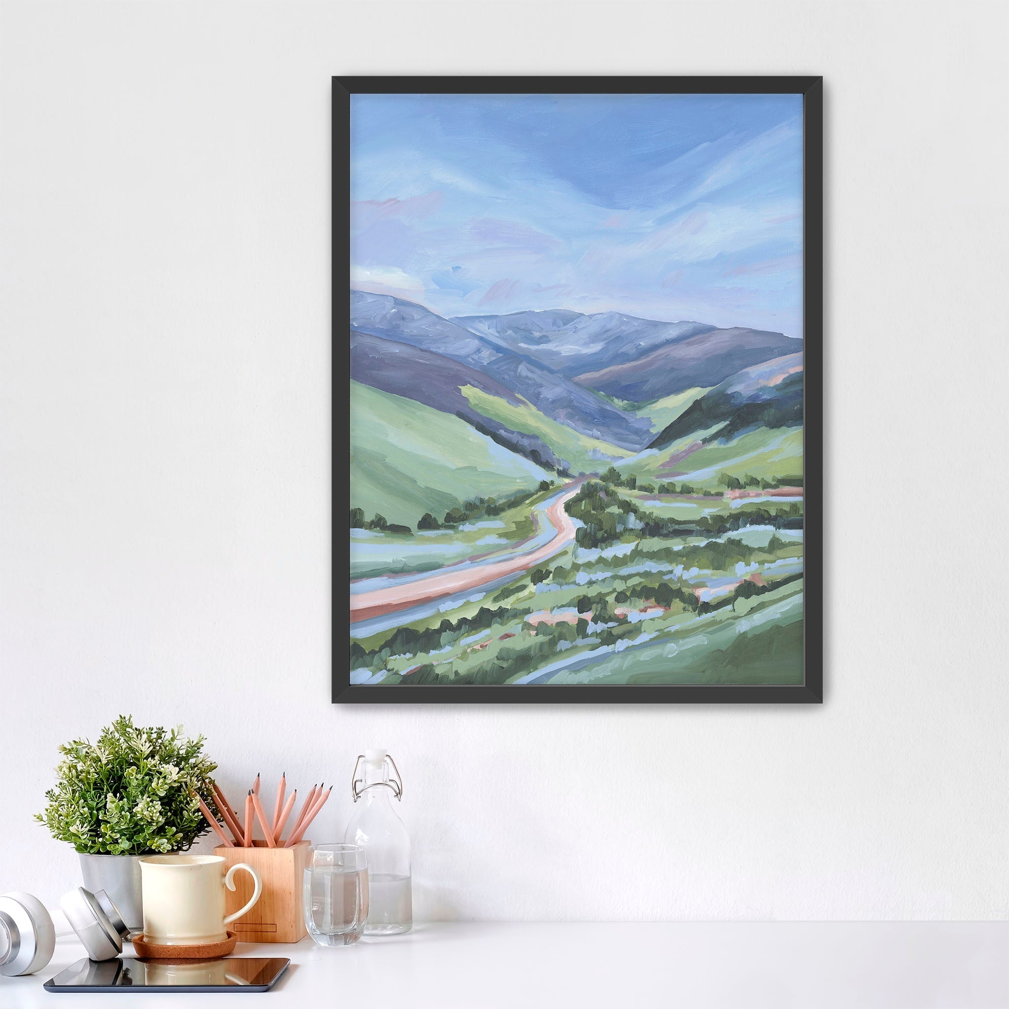 "Vail Valley" Art Print