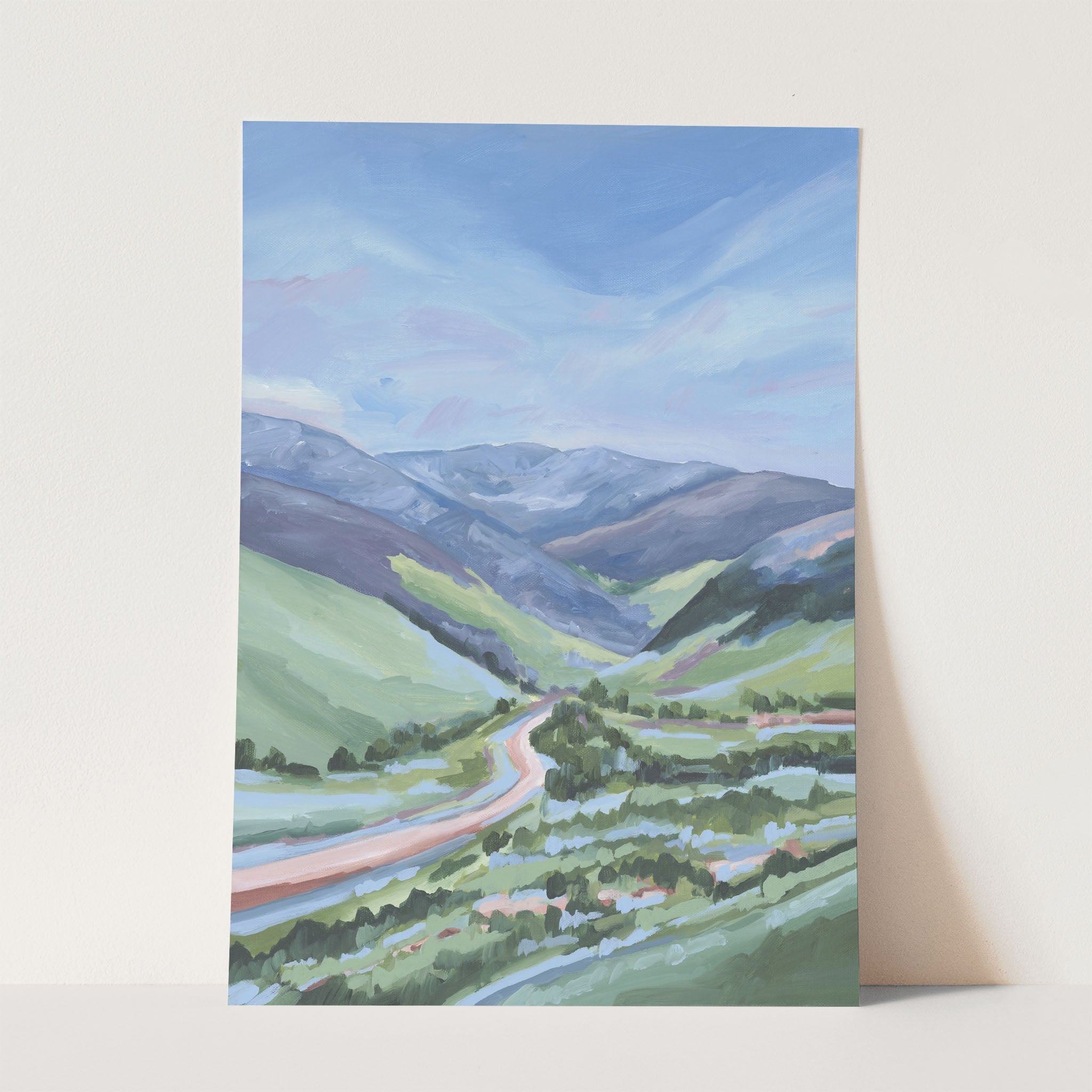 "Vail Valley" Art Print