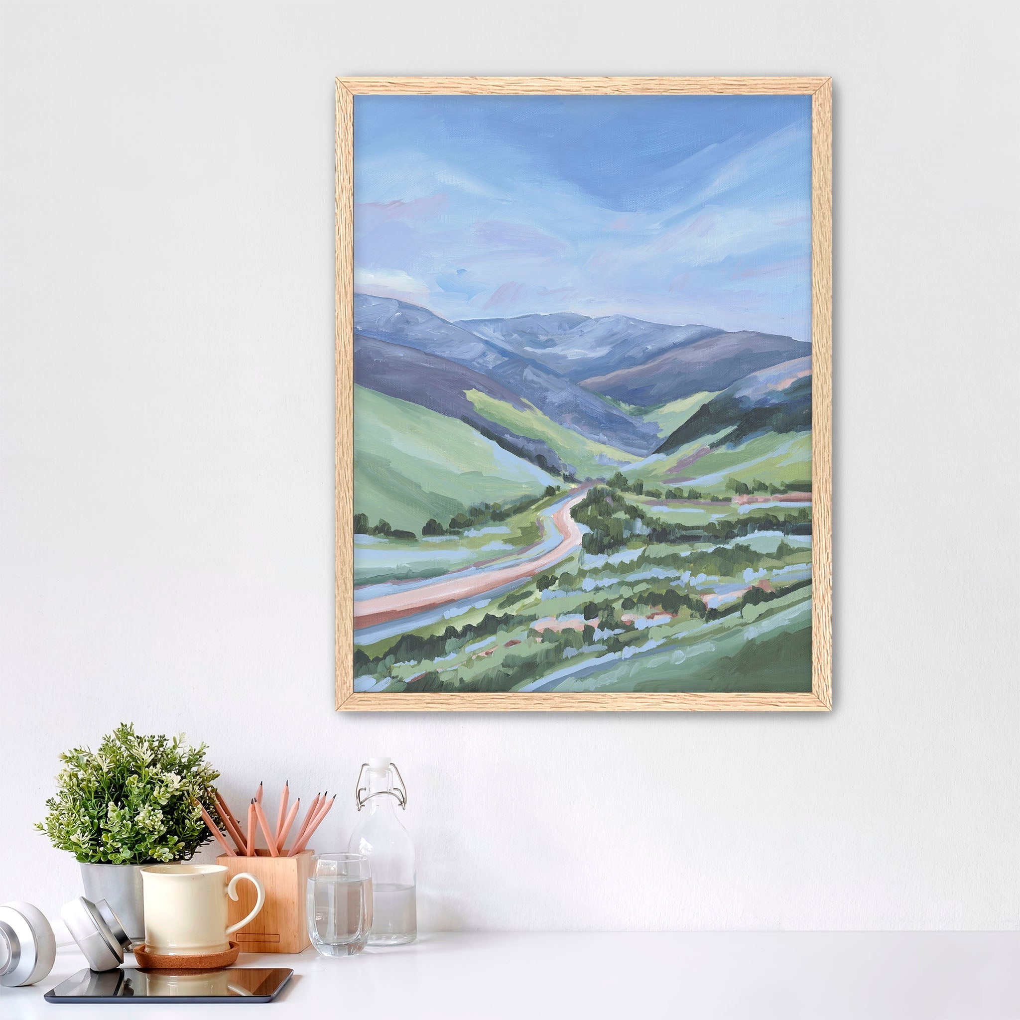 "Vail Valley" Art Print