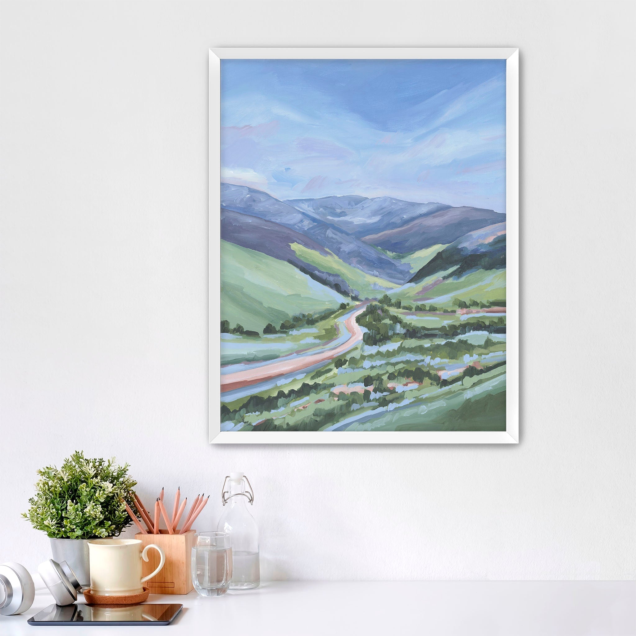 "Vail Valley" Art Print