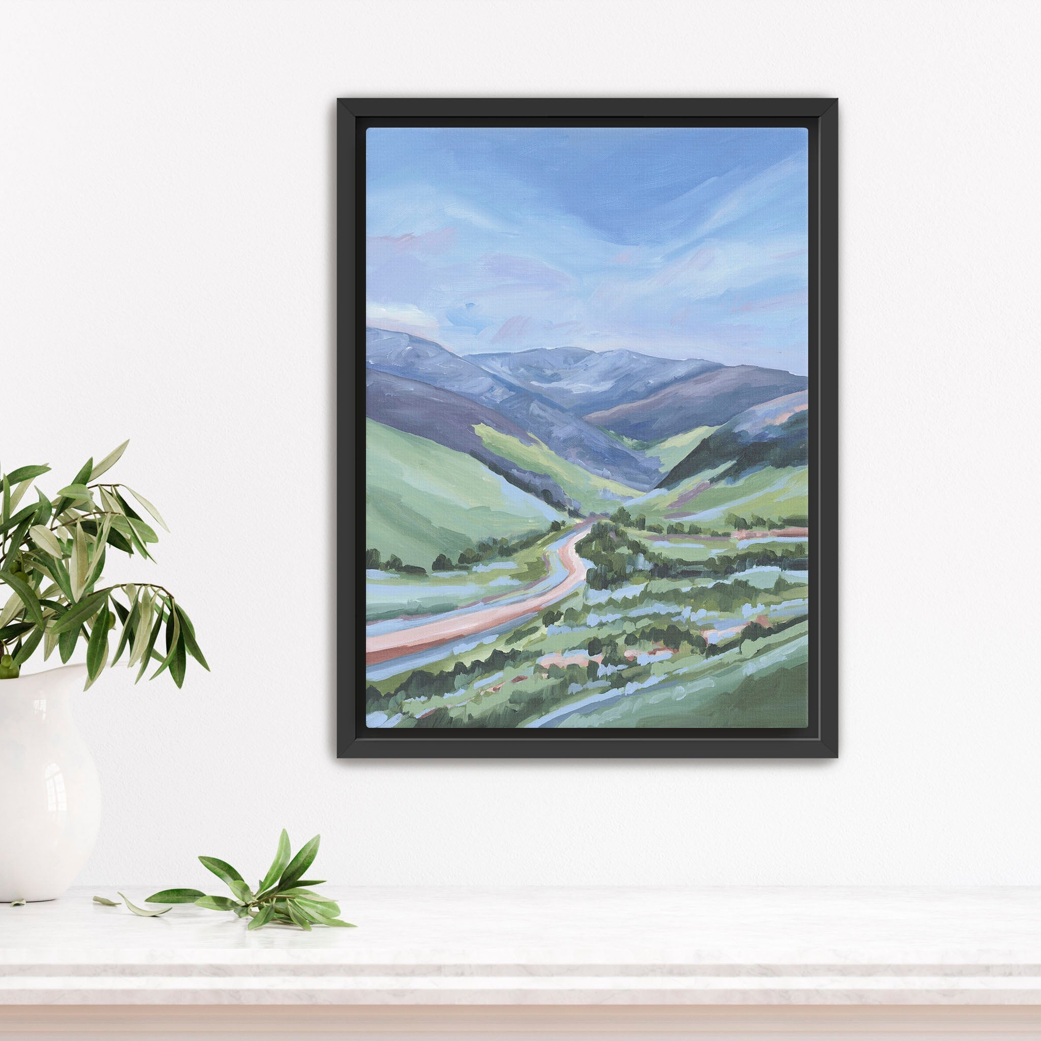 "Vail Valley" Art Print