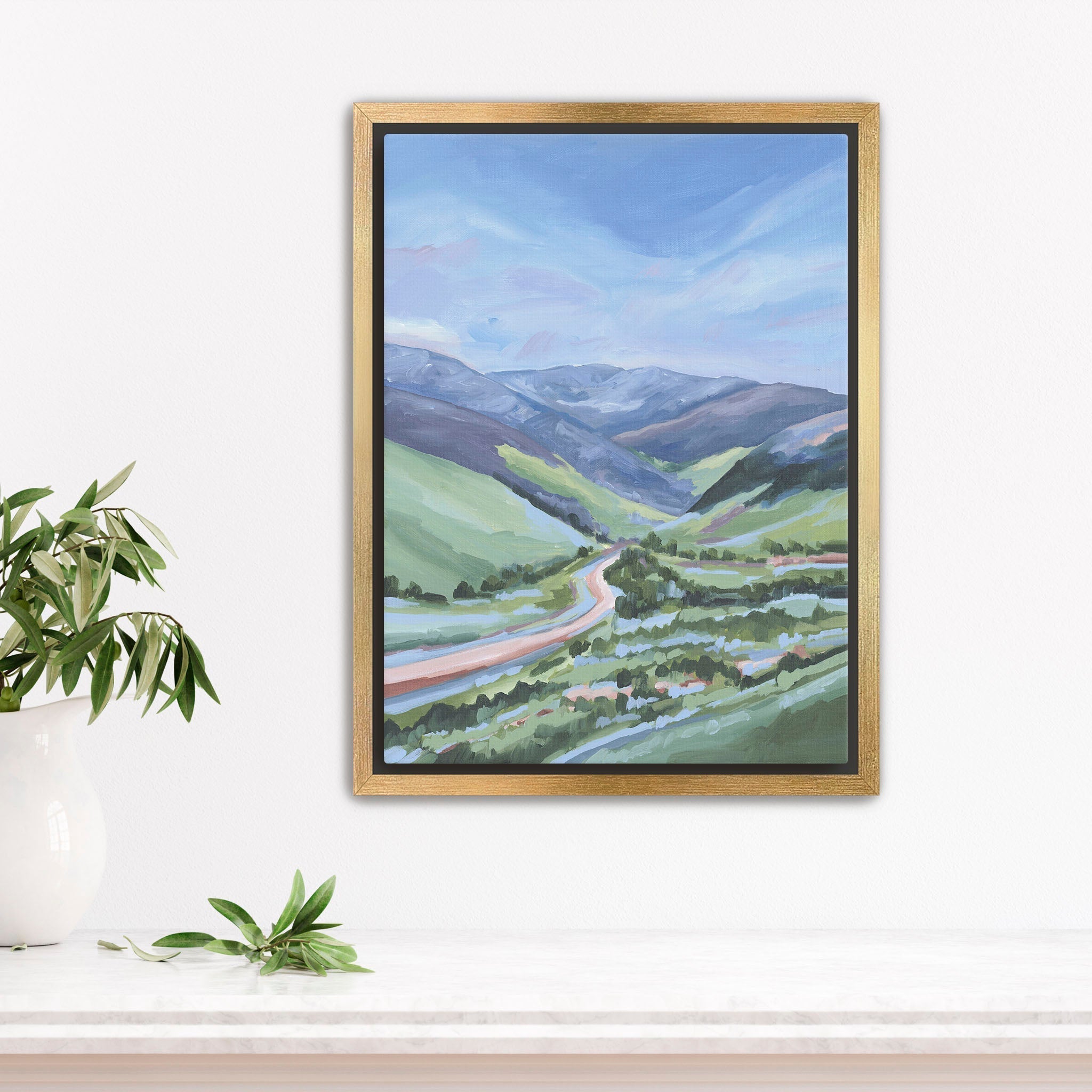 "Vail Valley" Art Print