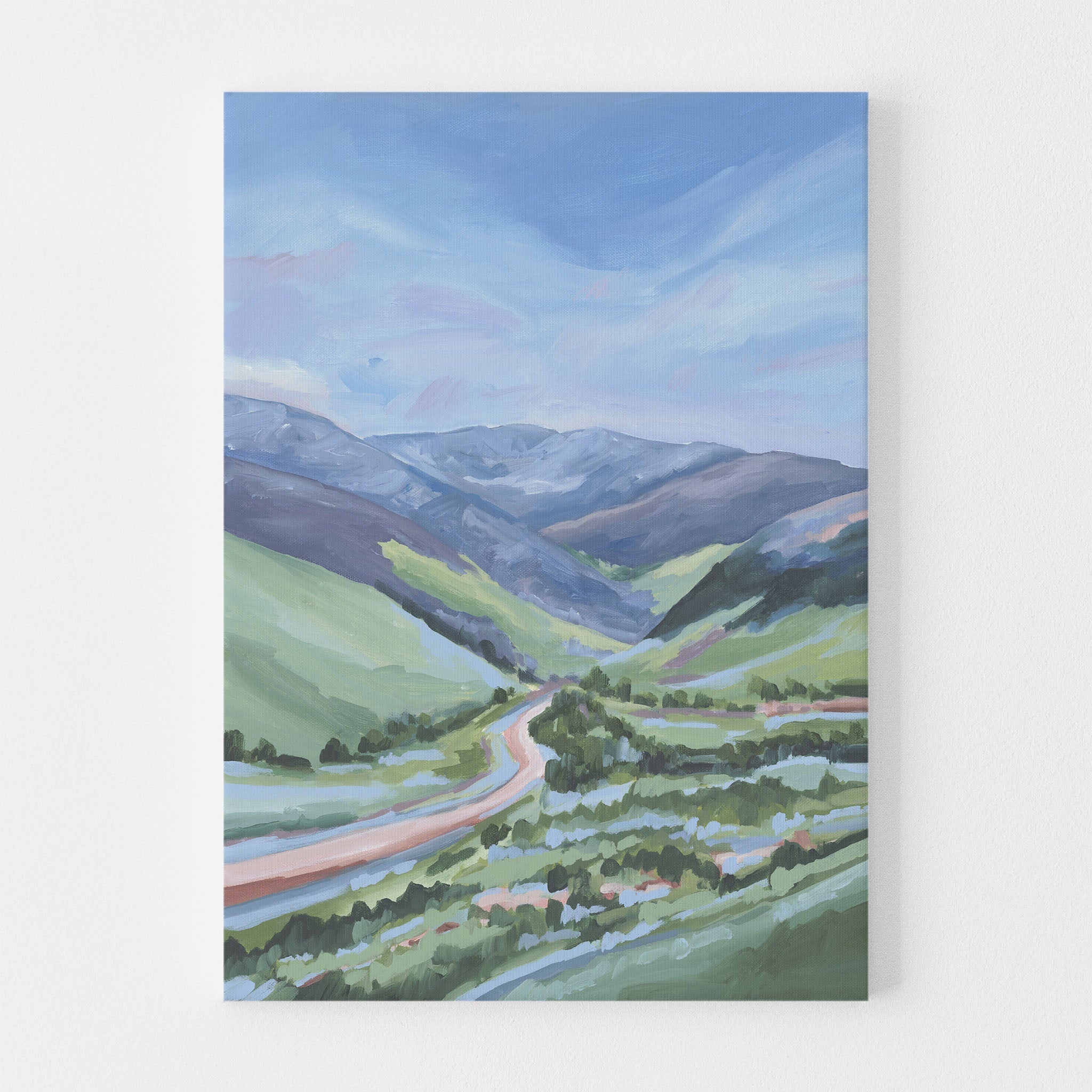 "Vail Valley" Art Print