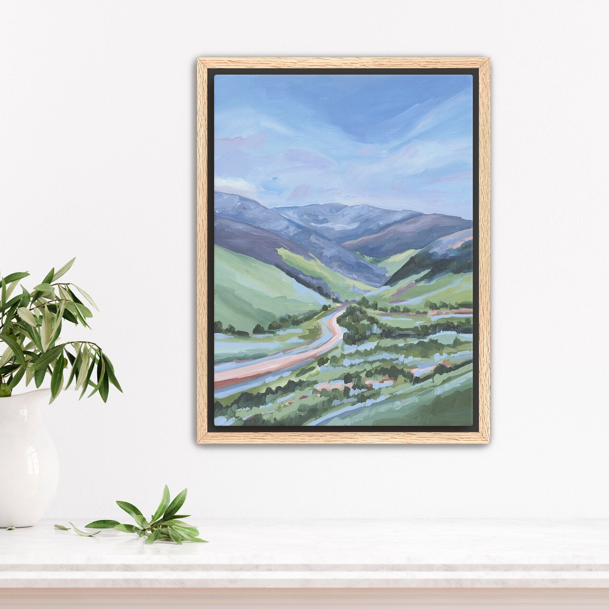 "Vail Valley" Art Print