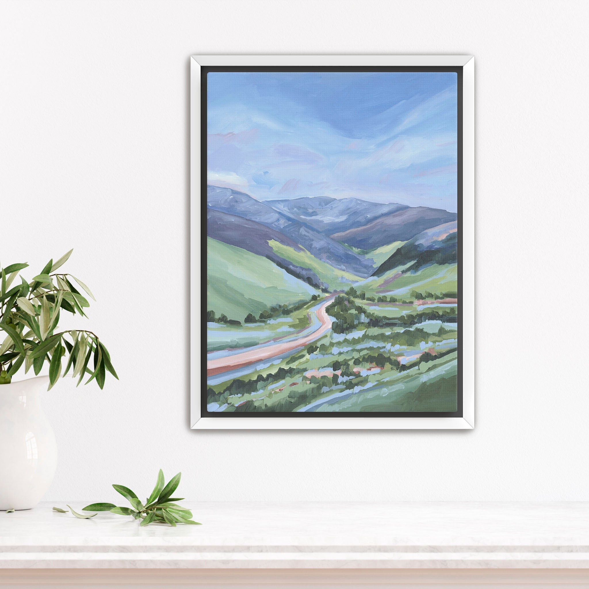 "Vail Valley" Art Print