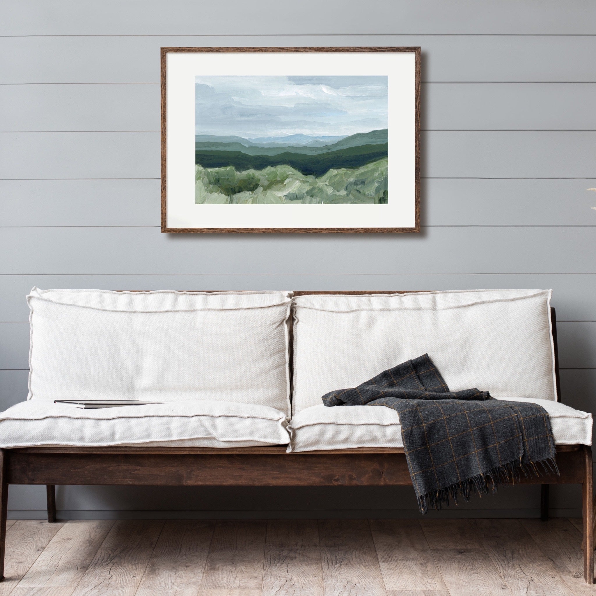 "View From Our Cabin" Art Print