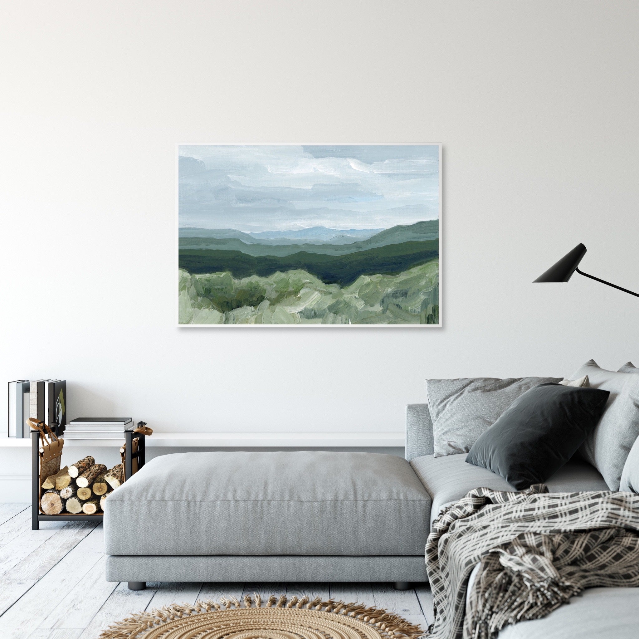 "View From Our Cabin" Art Print