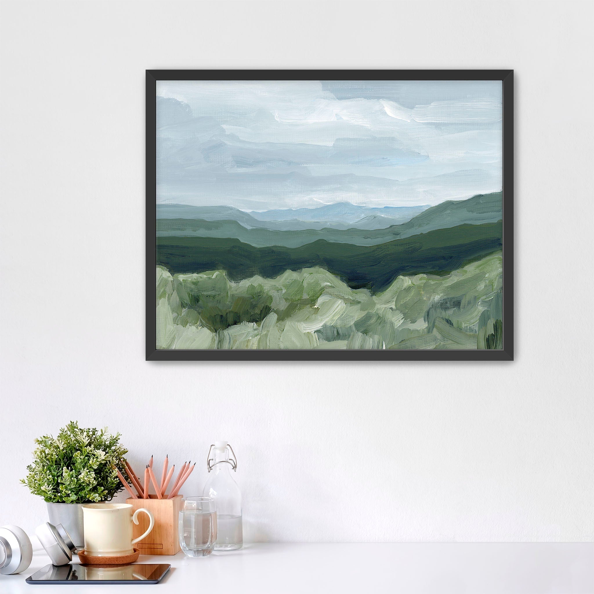 "View From Our Cabin" Art Print