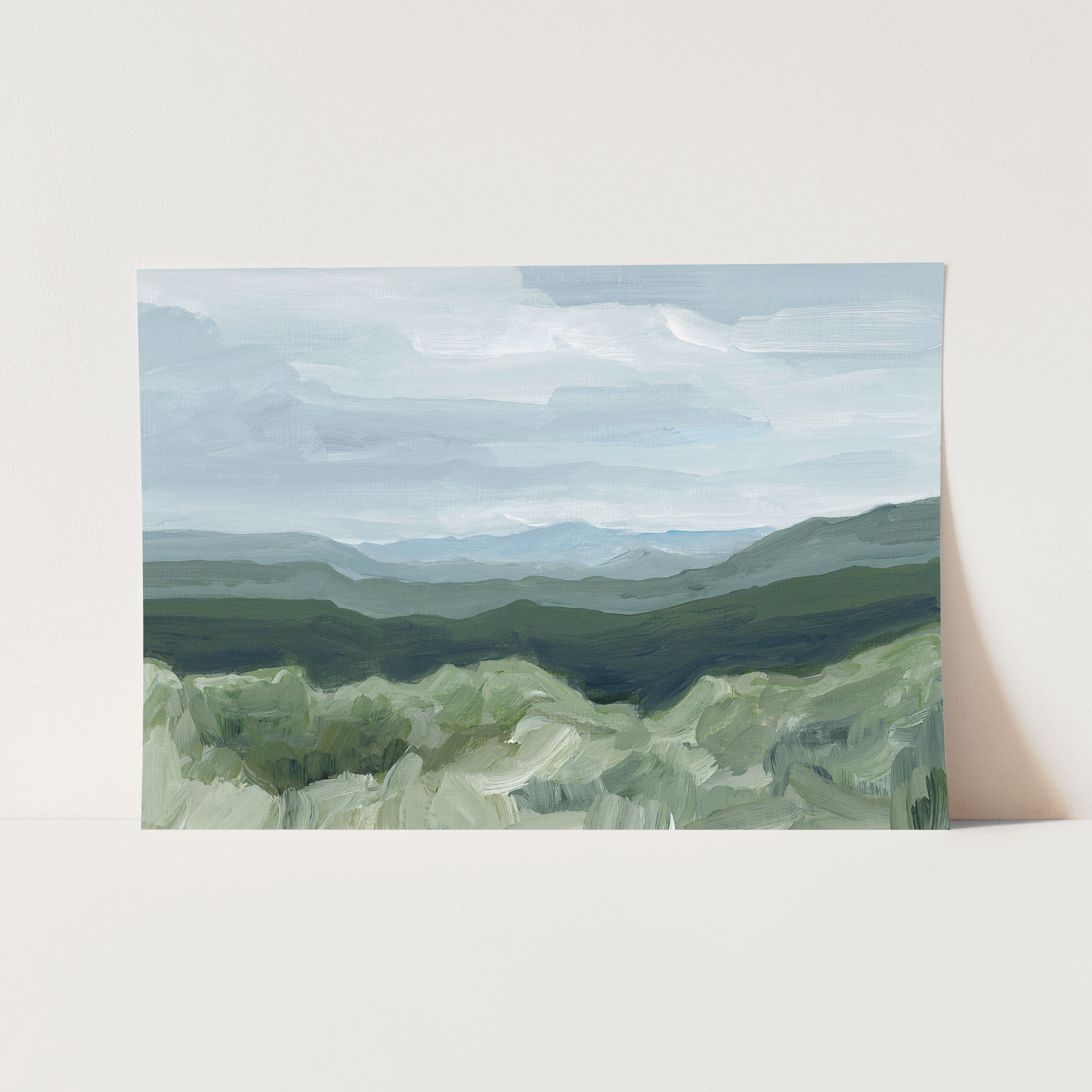 "View From Our Cabin" Art Print