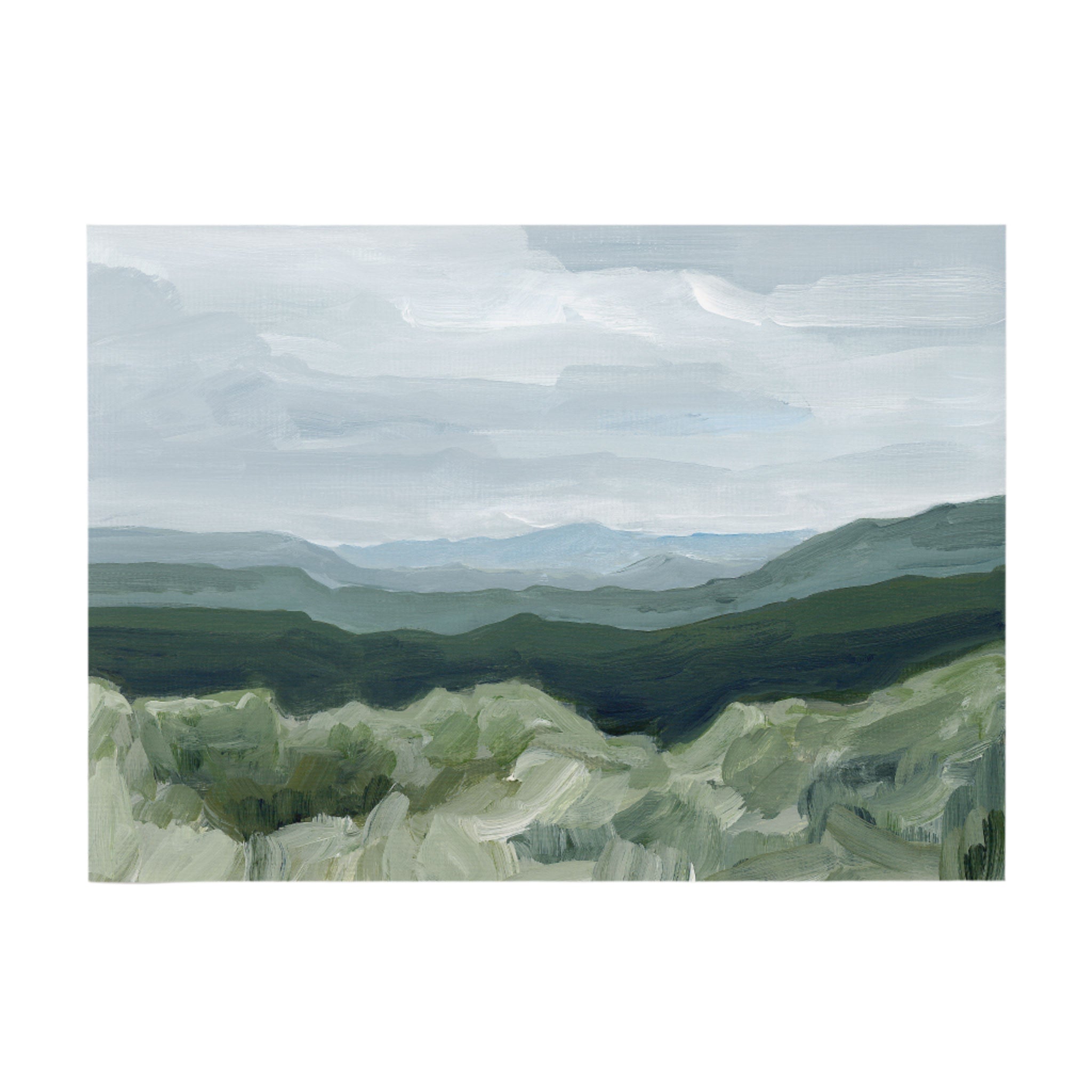 "View From Our Cabin" Art Print