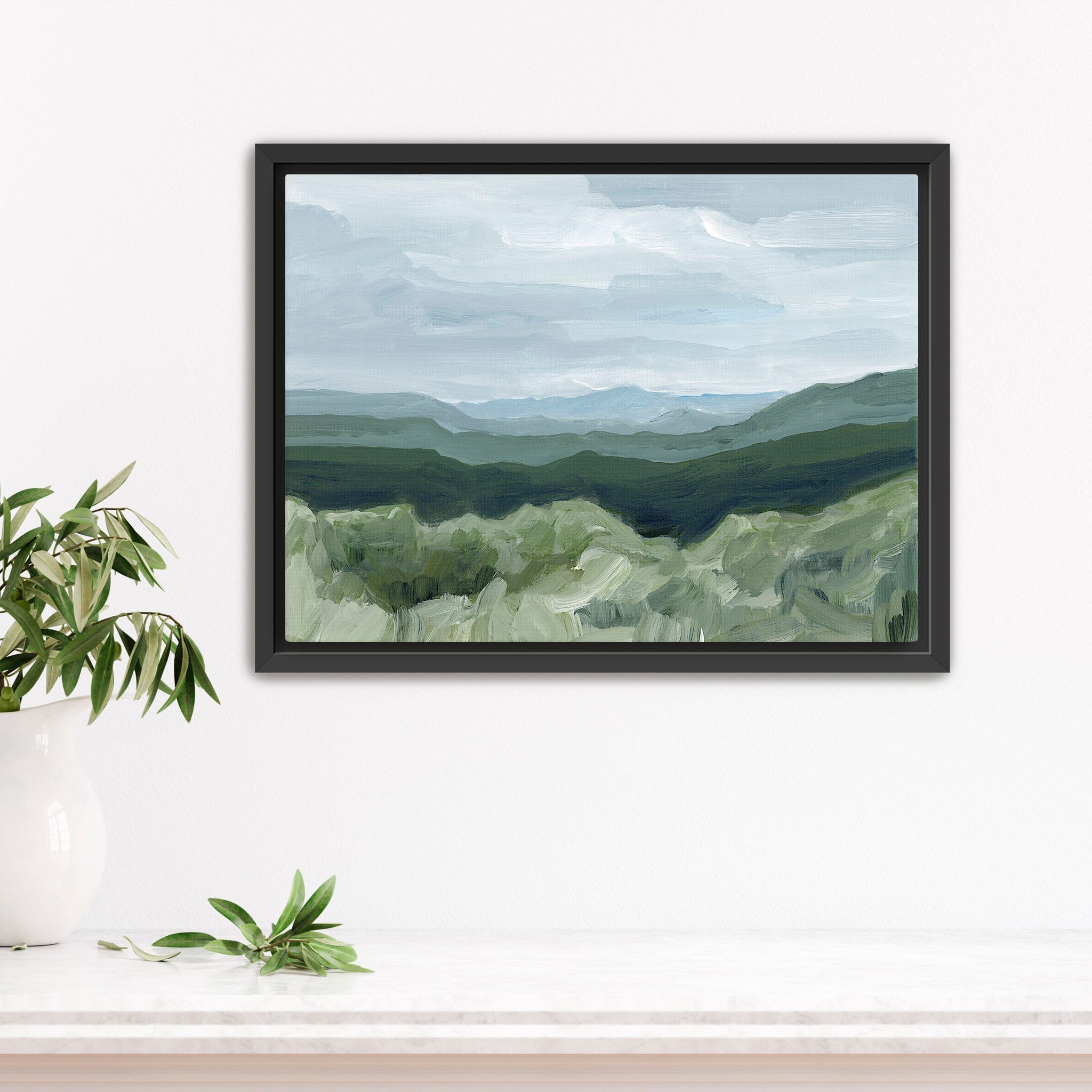 "View From Our Cabin" Art Print