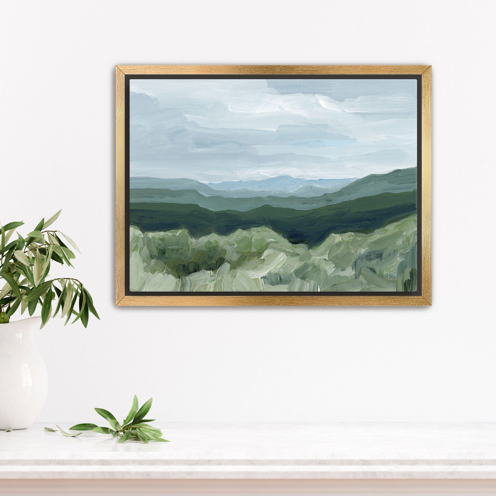 "View From Our Cabin" Art Print