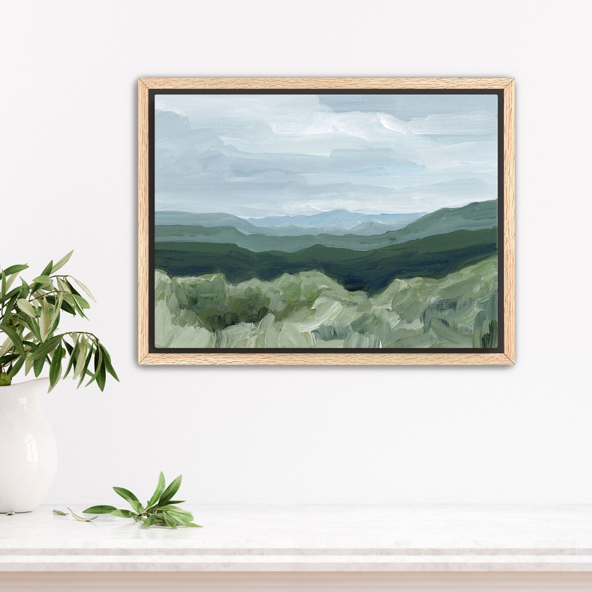 "View From Our Cabin" Art Print